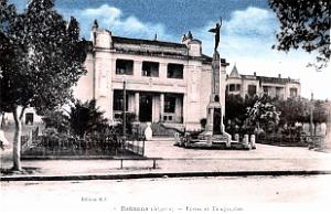 Relizane - Poste et Monument aux Morts